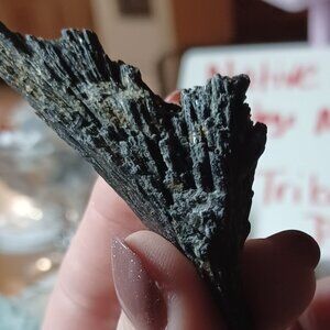 Raw Black Kyanite